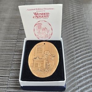 Wendell August Gold Holiday Ornament